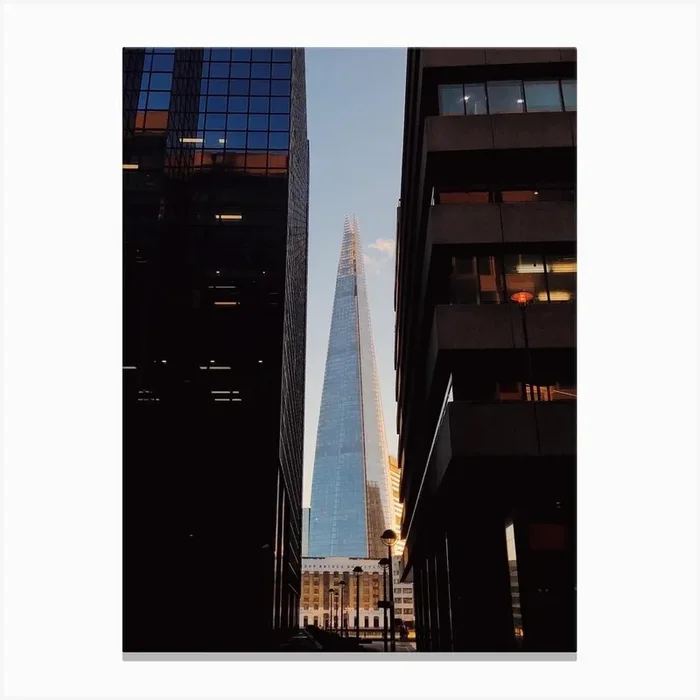 The Shard London Canvas Print by Jessica Glazov