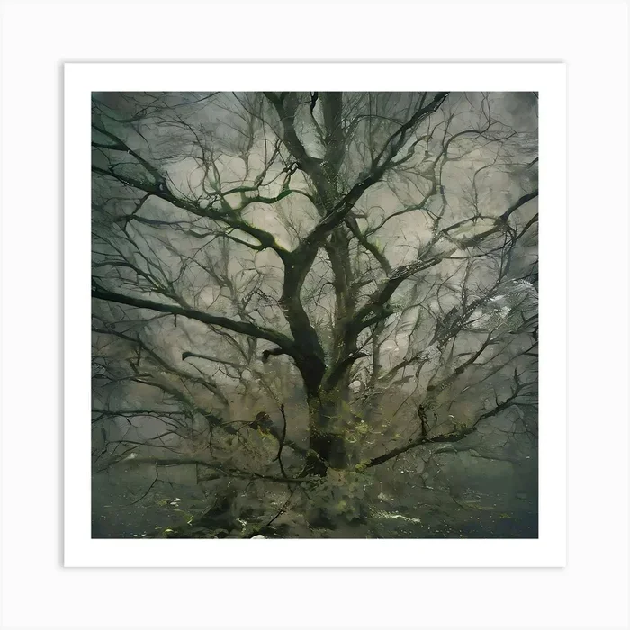 The Tree Art Print by Lusianawati