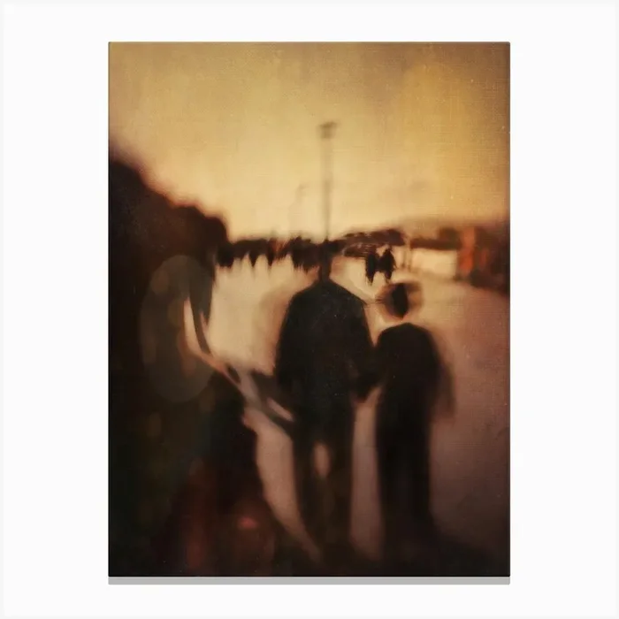Together In The Days Canvas Print by Yalim Vural