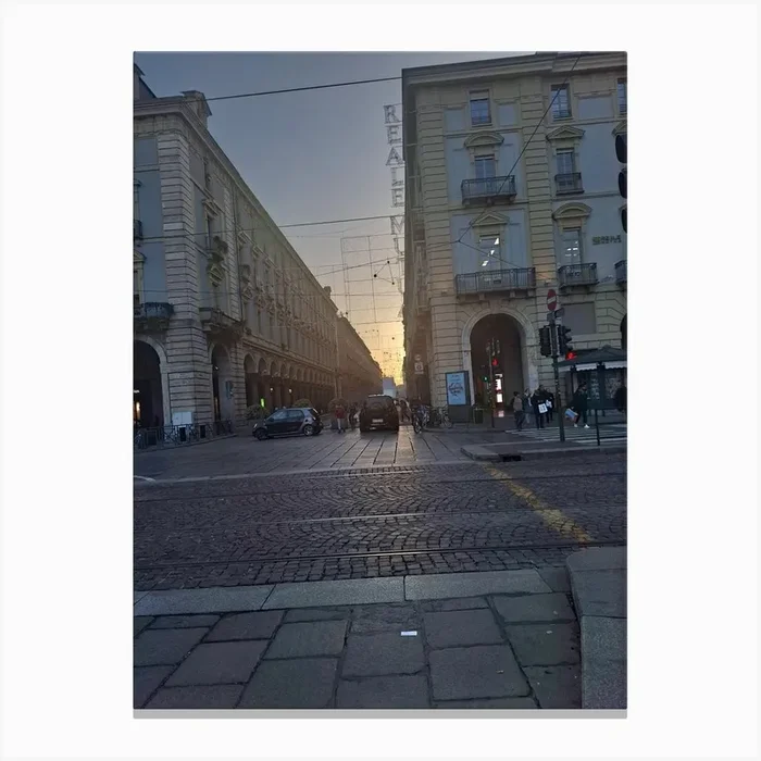 Torino Canvas PrintA by AMELWORK