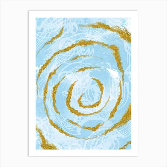 Tornado Deluxe Art PrintM by Martina