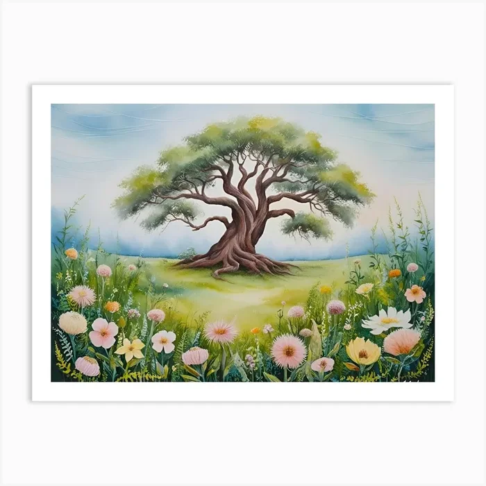 Tree Of Life 60 Art Print by Art shop