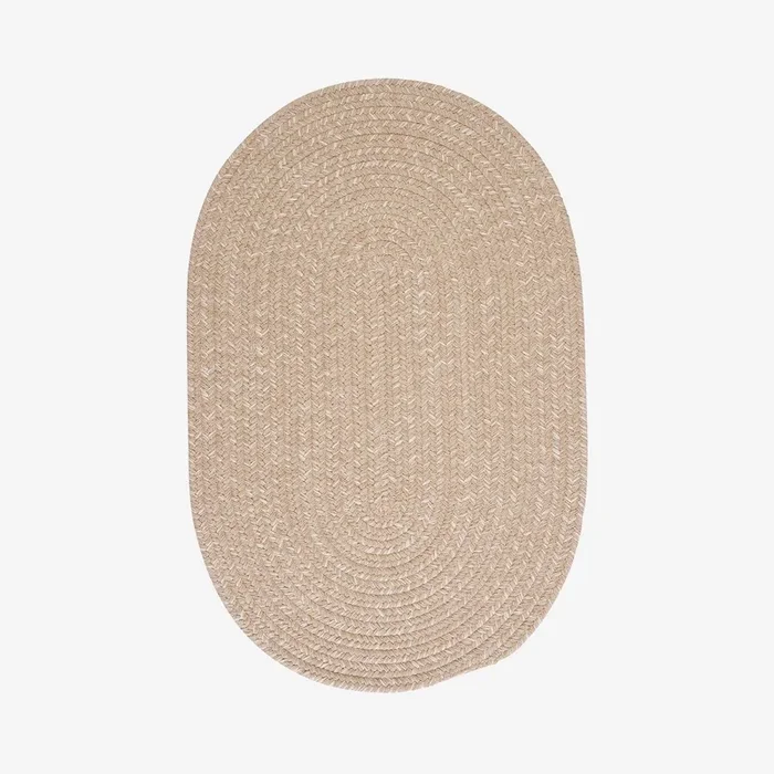 Tremont Oval Area Rug – Oatmeal by Colonial Mills