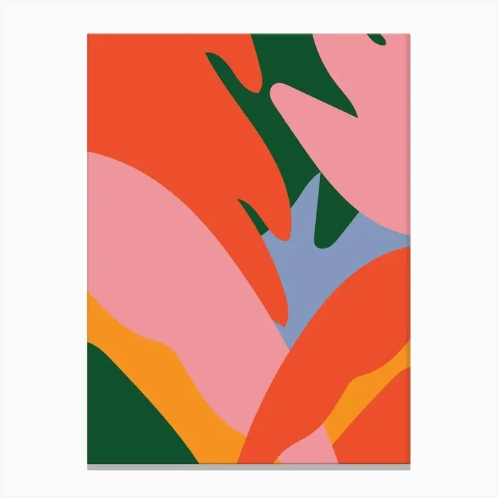 Tropical Artwork Canvas Print by ktmccrossan