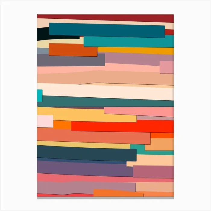 Type Of Tape Canvas Print by Lady Humaira