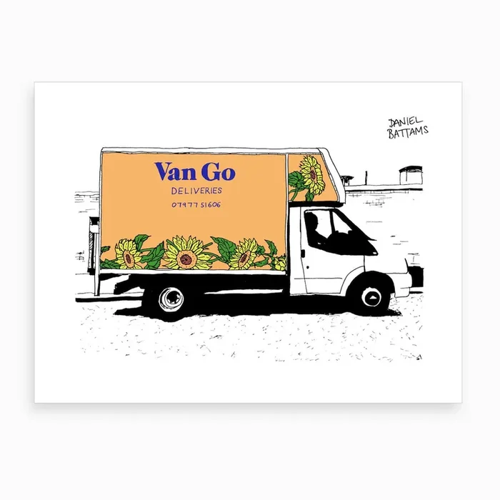 Van Go Art Print by Daniel Battams
