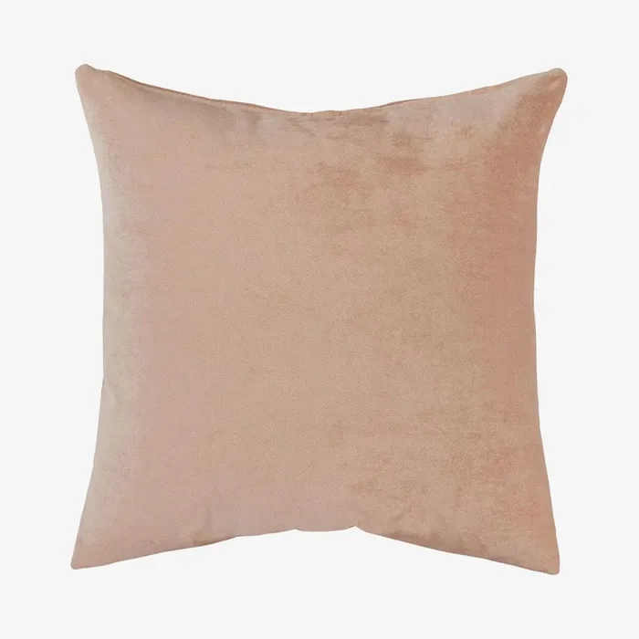 Velvet Throw Pillow Cover – Sugar by The Cozy Cloth