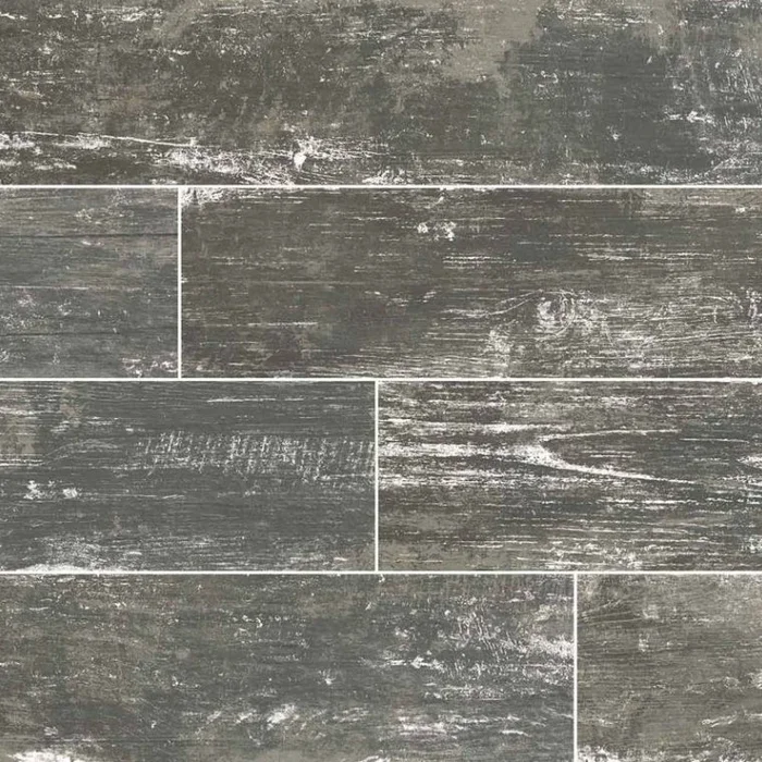 Vintage Silver Wood Look Tile