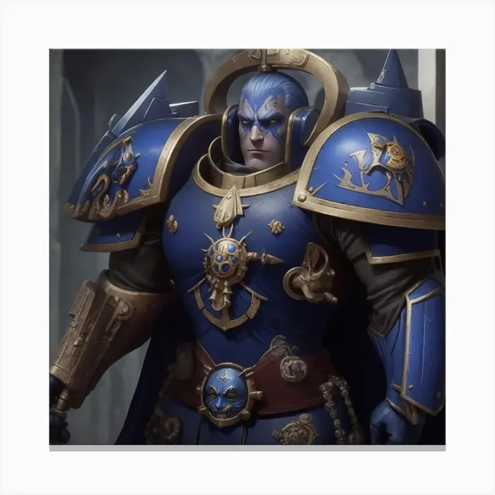 Warhammer 40k concept Canvas PrintJ by Jojosmain