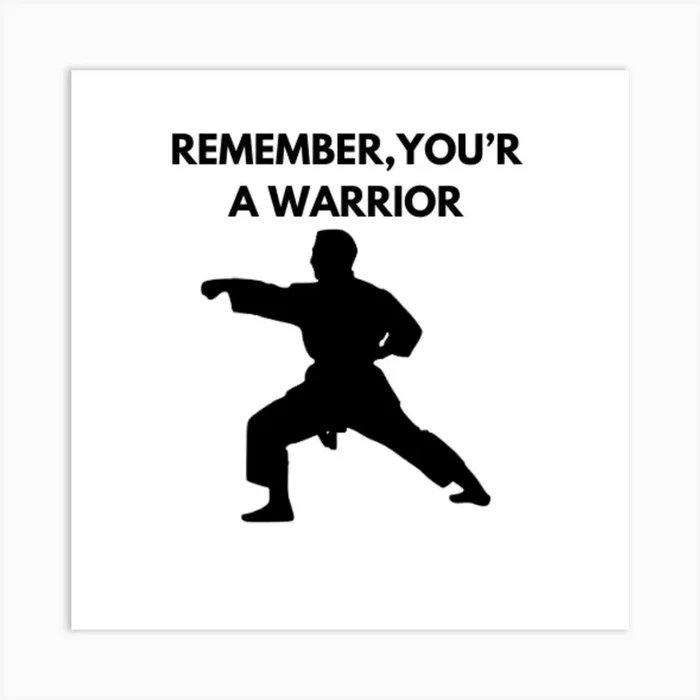Warrior Art Print by Andyx