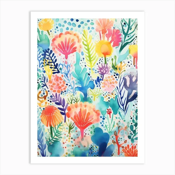 Watercolor Painting Art PrintEA by Emily Abramson