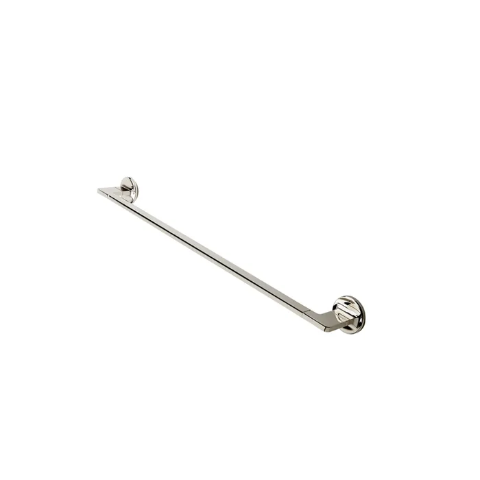 Waterworks Formwork 24 ” Single Metal Towel Bar in Matte Nickel