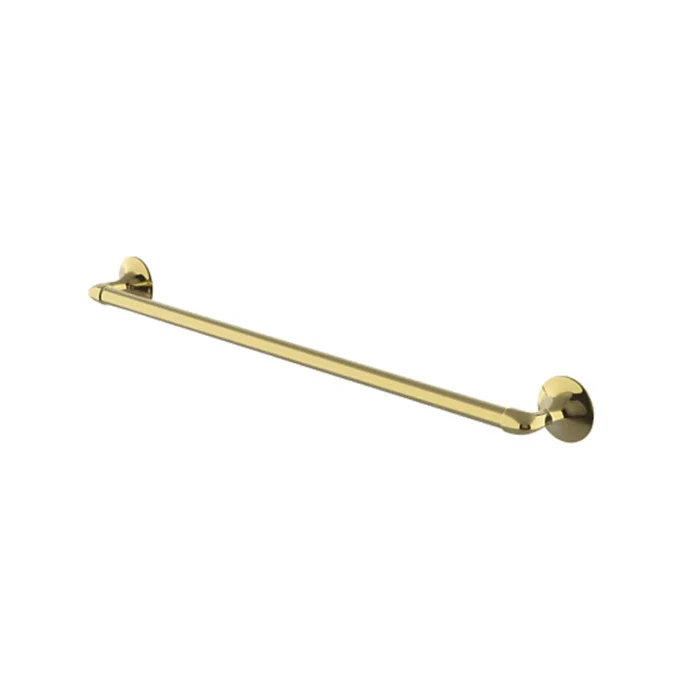 Waterworks Riverun 24 ” Single Towel Bar in Brass