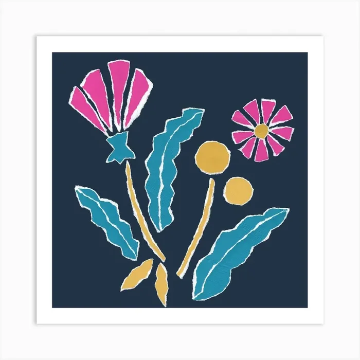 Wildflowers Art Print by Jessica Graham