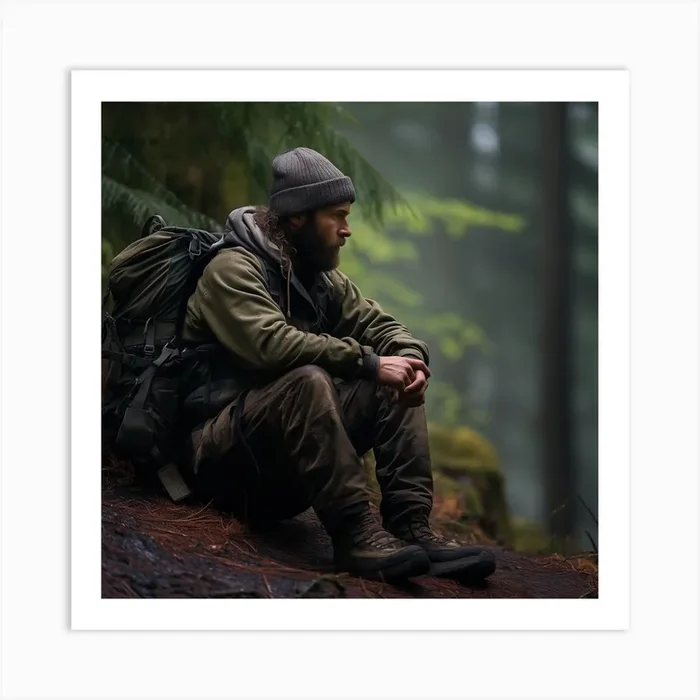 Wildperest 45216 In A Secluded Forest Bathed In The Soft Embrac 702107fa F5c1 4491 A44c 597803f70889 Art PrintW by wildperest