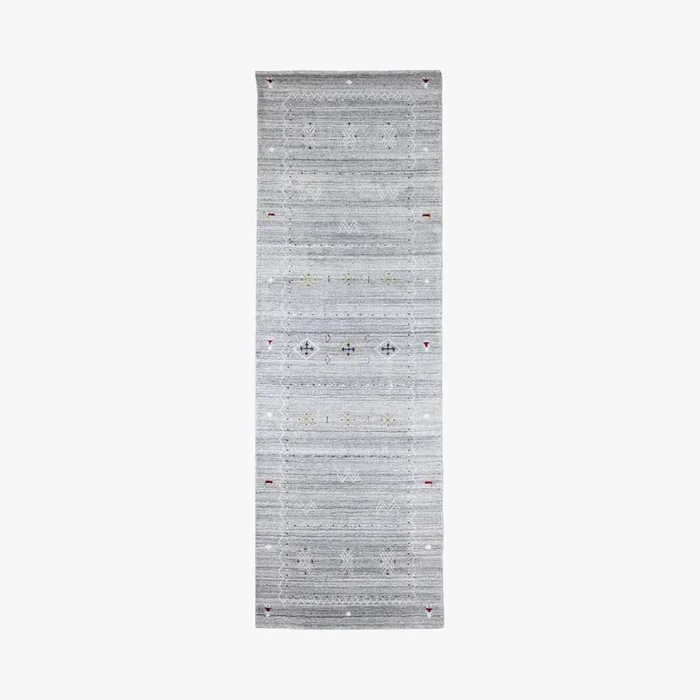 Zarifa Runner Rug – Glacier by Bashian